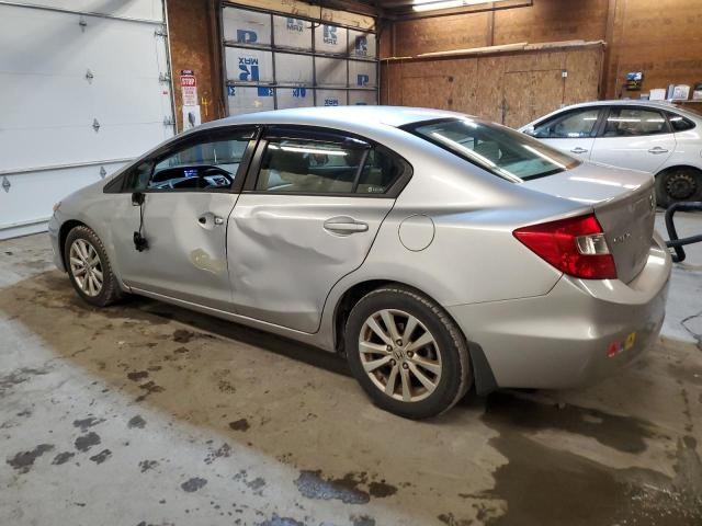 19XFB2F90CE318282 - 2012 HONDA CIVIC EXL 银色 照片 2