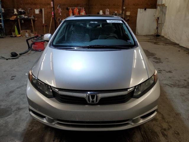 19XFB2F90CE318282 - 2012 HONDA CIVIC EXL 银色 照片 5