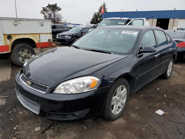 2G1WU58R279310173 - 2007 CHEVROLET IMPALA LTZ BLACK photo 1