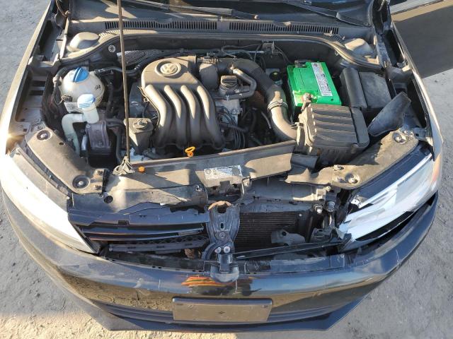 3VW2K7AJ5BM073509 - 2011 VOLKSWAGEN JETTA BASE 黑色 照片 11