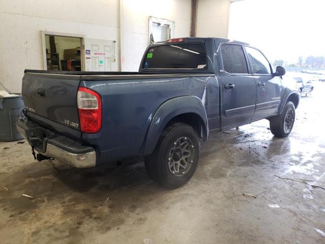 5TBDT44114S460590 - 2004 TOYOTA TUNDRA DOU BLUE photo 3