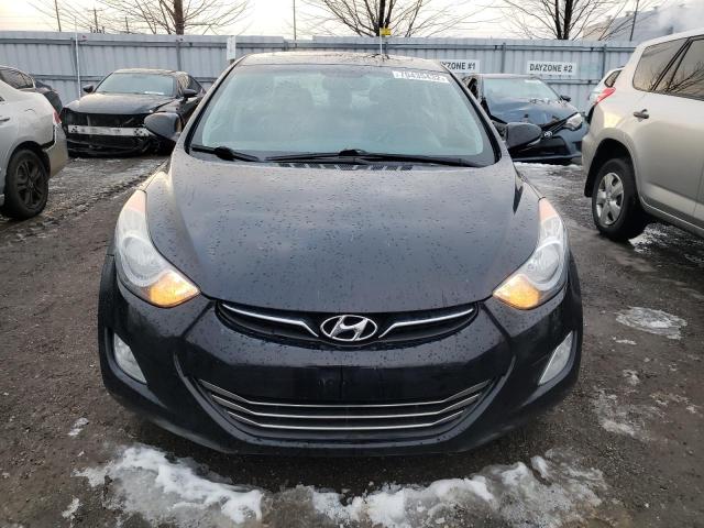 5NPDH4AE0DH356257 - 2013 HYUNDAI ELANTRA L BLACK photo 5