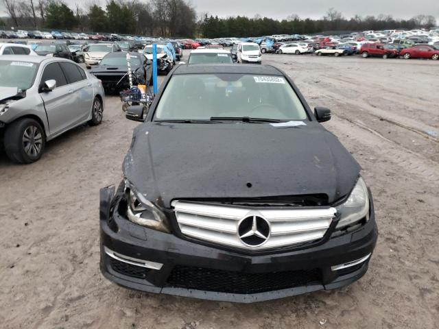 WDDGF8AB0ER308449 - 2014 MERCEDES-BENZ C 300 4MAT BLACK photo 5