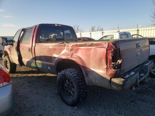 1FTWW31R88E****** - 2008 FORD F350 SRW S MAROON photo 2