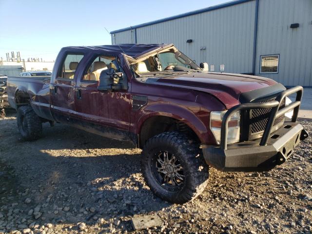 1FTWW31R88E****** - 2008 FORD F350 SRW S MAROON photo 4