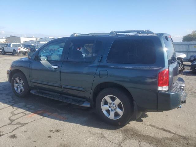 5N1AA08A74N737876 - 2004 NISSAN ARMADA SE GREEN photo 2