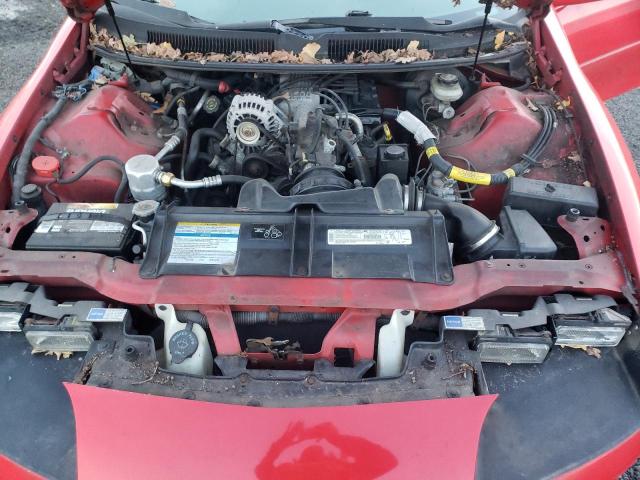 2G1FP22K2V2127234 - 1997 CHEVROLET CAMARO BAS RED photo 11