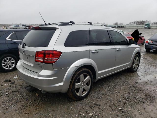 3D4PG6FV8AT107675 - 2010 DODGE JOURNEY R/ SILVER photo 3