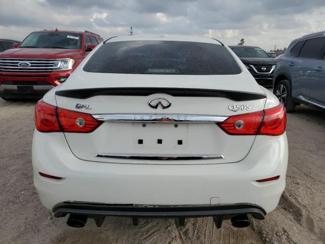 JN1EV7AP6HM733608 - 2017 INFINITI Q50 PREMIU WHITE photo 6