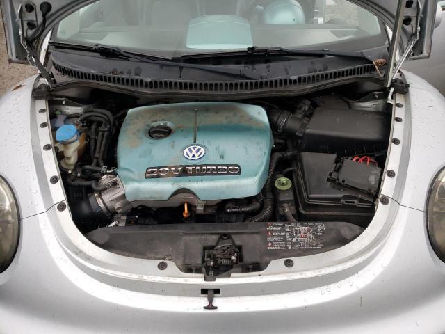 3VWDD21C22M454886 - 2002 VOLKSWAGEN NEW BEETLE 银色 照片 11