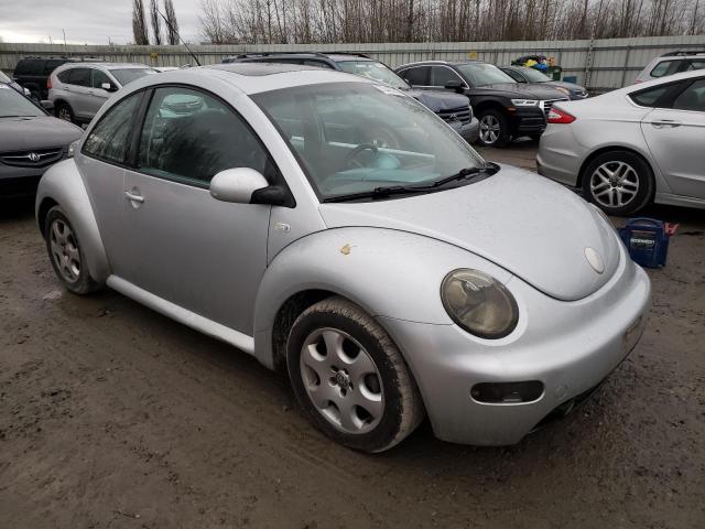 3VWDD21C22M454886 - 2002 VOLKSWAGEN NEW BEETLE SILVER photo 4