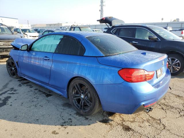 WBA3V5C54EJ968846 - 2014 BMW 428 I BLUE photo 2