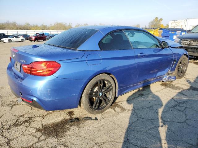 WBA3V5C54EJ968846 - 2014 BMW 428 I BLUE photo 3