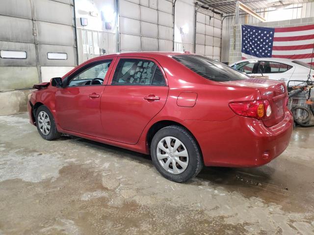 JTDBL40E39J016171 - 2009 TOYOTA COROLLA BA BURGUNDY photo 2