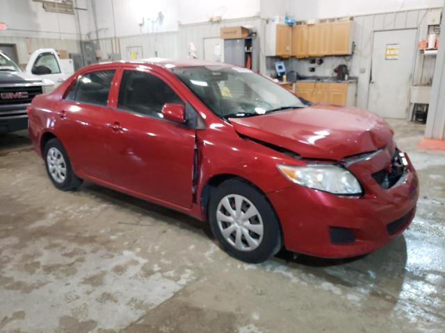 JTDBL40E39J016171 - 2009 TOYOTA COROLLA BA BURGUNDY photo 4