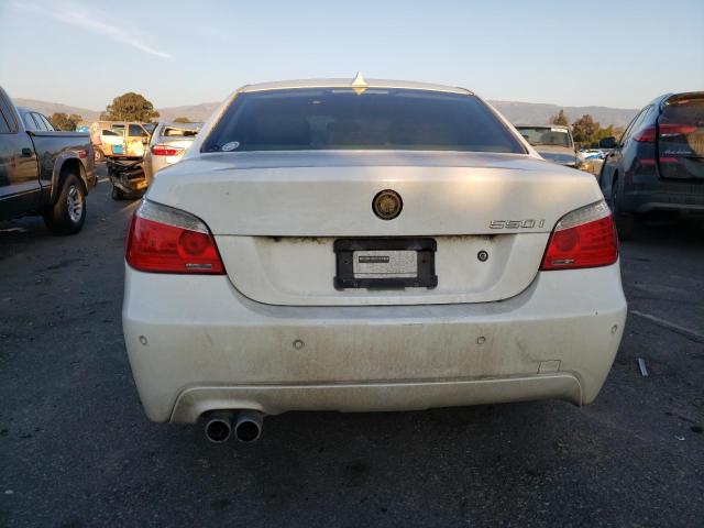 WBANW53509CT55512 - 2009 BMW 550 I WHITE photo 6