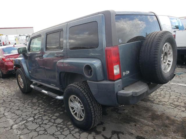 5GTDN136368300286 - 2006 HUMMER H3 TEAL photo 2