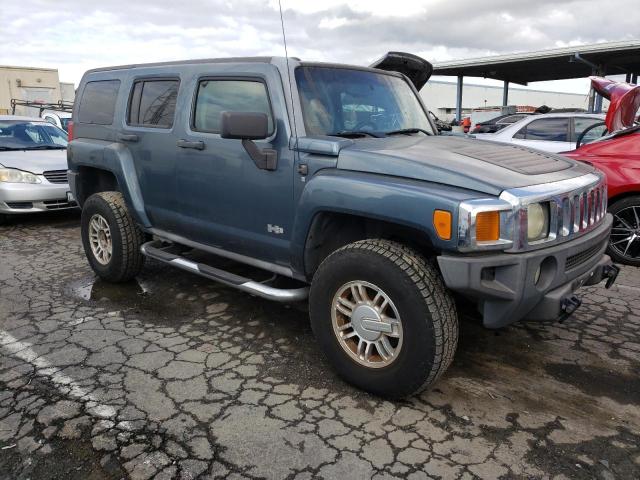5GTDN136368300286 - 2006 HUMMER H3 TEAL photo 4