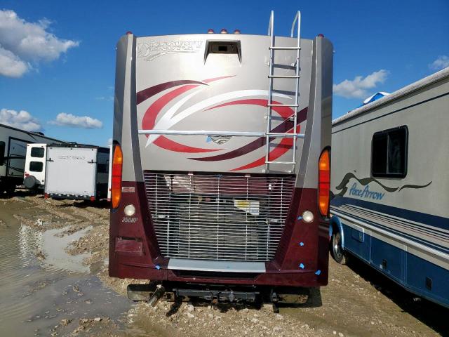 4UZACJDTX8CZ92756 - 2008 FREIGHTLINER CHASSIS X BURGUNDY photo 9