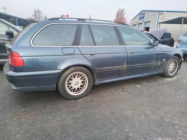 WBADS43472GD86251 - 2002 BMW 5 SERIES BLUE photo 3