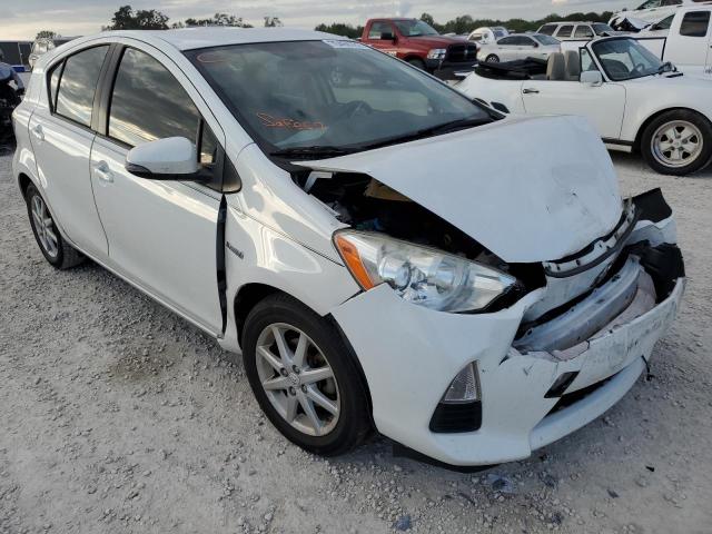 JTDKDTB35C1519260 - 2012 TOYOTA PRIUS C WHITE photo 4