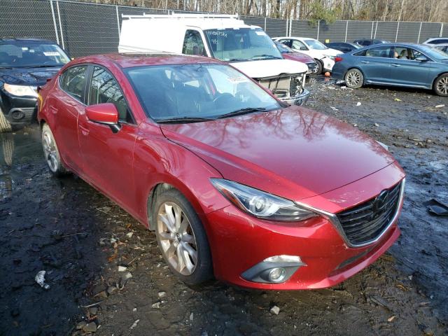 JM1BM1W39E1156866 - 2014 MAZDA 3 GRAND TO RED photo 4