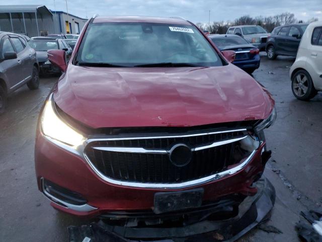 5GAEVBKW3JJ225109 - 2018 BUICK ENCLAVE PR RED photo 5