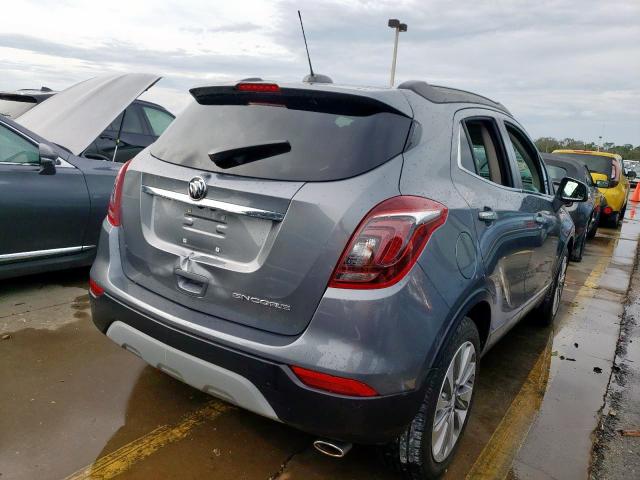 KL4CJASB8KB732117 - 2019 BUICK ENCORE PRE Сұр фото 4