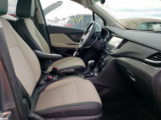 KL4CJASB8KB732117 - 2019 BUICK ENCORE PRE Сұр фото 5