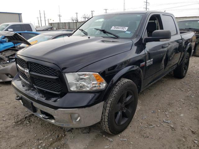 1C6RR7LT9FS575195 - 2015 RAM 1500 SLT BLACK photo 1