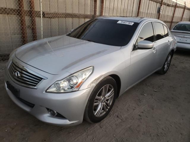 JN1CV6AP1FM500704 - 2015 INFINITI Q40 SILVER photo 1