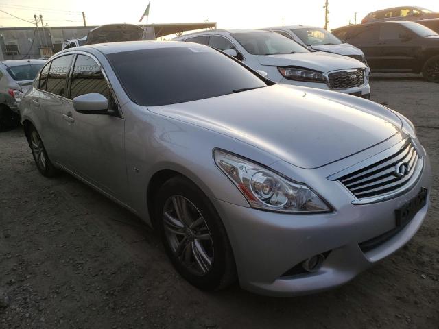 JN1CV6AP1FM500704 - 2015 INFINITI Q40 SILVER photo 4