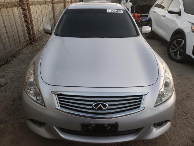 JN1CV6AP1FM500704 - 2015 INFINITI Q40 SILVER photo 5