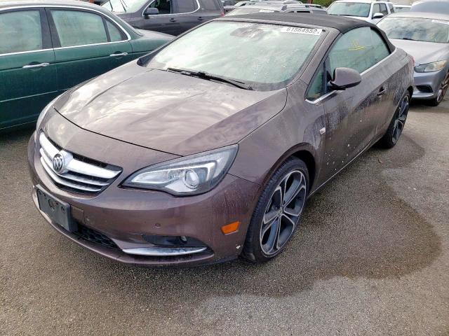 W04WT3N5XGG088493 - 2016 BUICK CASCADA PR BROWN photo 2