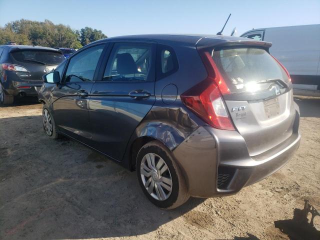 3HGGK5H52FM770861 - 2015 HONDA FIT LX GRAY photo 2