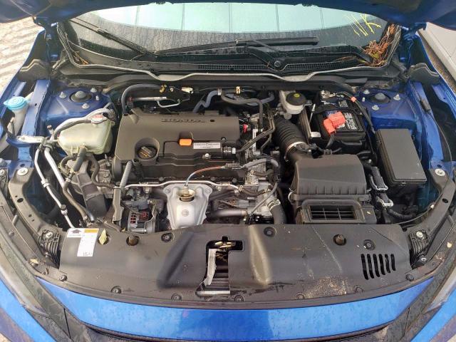 19XFC2F89KE045166 - 2019 HONDA CIVIC SPOR BLUE photo 7