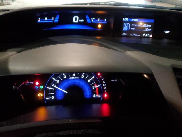 2HGFG3B16CH519021 - 2012 HONDA CIVIC EXL 灰色 照片 9