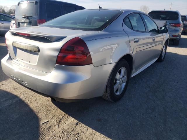 2G2WP552481193805 - 2008 PONTIAC GRAND PRIX ვერცხლისფერი ფოტო 4