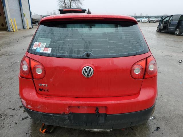 WVWFV71K96W105971 - 2006 VOLKSWAGEN NEW GTI RED photo 6