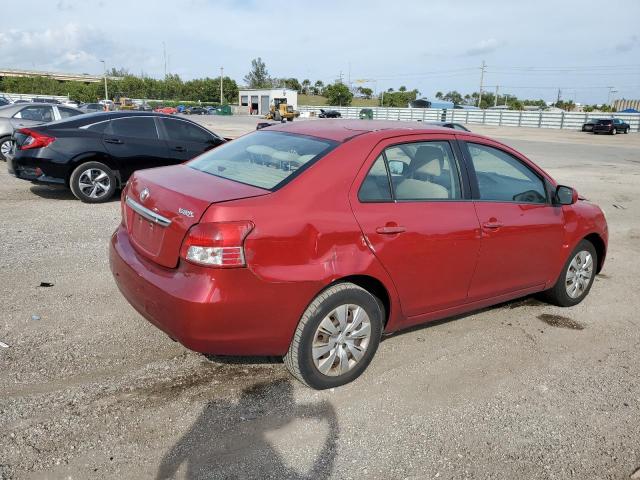 JTDBT923071137861 - 2007 TOYOTA YARIS RED photo 3