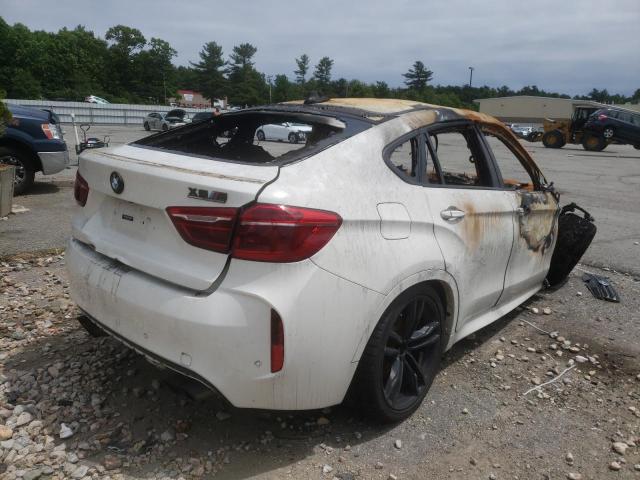 5YMKW8C51G0R43612 - 2016 BMW X6 M WHITE photo 4