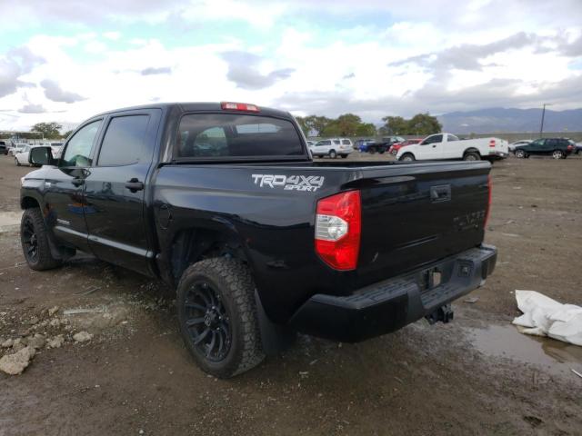 5TFDY5F19JX762713 - 2018 TOYOTA TUNDRA BLACK photo 3