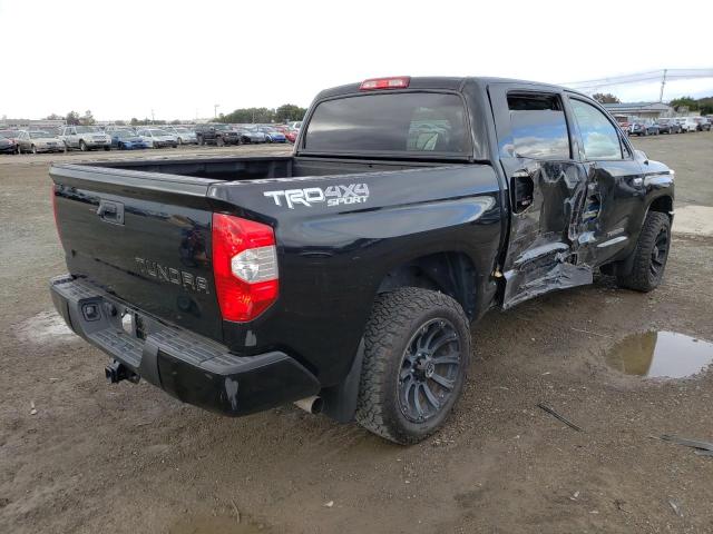 5TFDY5F19JX762713 - 2018 TOYOTA TUNDRA BLACK photo 4