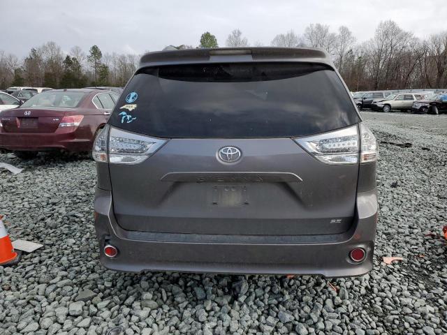 5TDXK3DC3FS624606 - 2015 TOYOTA SIENNA SPO GRAY photo 6