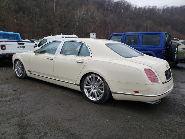 SCBBF7ZH6GC001948 - 2016 BENTLEY MULSANNE BEIGE photo 2