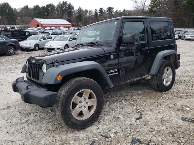 1C4GJWAG9CL122000 - 2012 JEEP WRANGLER S BLACK photo 1