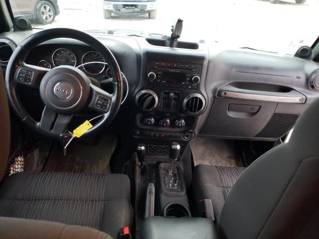 1C4GJWAG9CL122000 - 2012 JEEP WRANGLER S BLACK photo 8