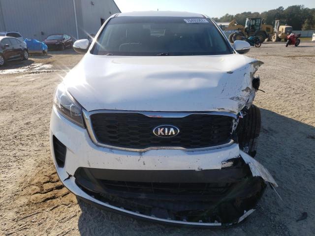 5XYPG4A32KG522202 - 2019 KIA SORENTO L WHITE photo 5