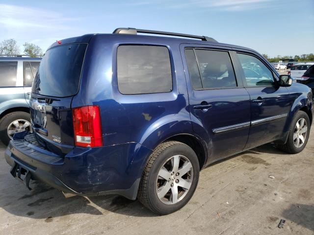 5FNYF4H97DB076009 - 2013 HONDA PILOT TOUR BLUE photo 3