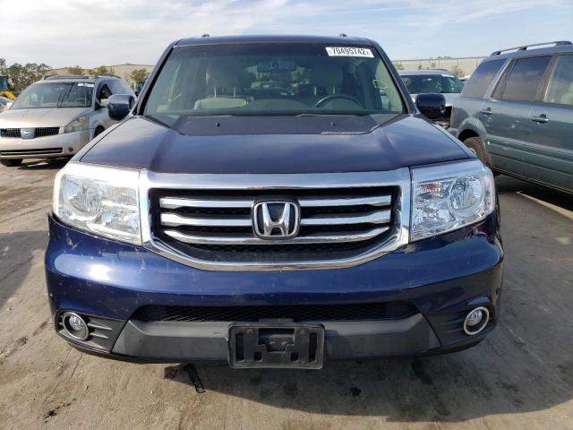 5FNYF4H97DB076009 - 2013 HONDA PILOT TOUR BLUE photo 5